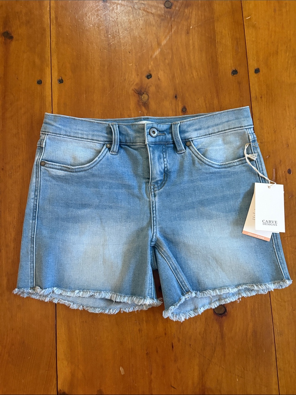 Carve Designs Maui 4” Shorts color blue tide